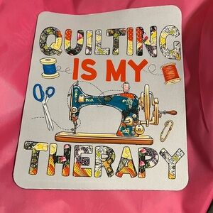 Hand Pressed Mouse Pad!  Brand New!